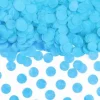 Confettis Mariage Cercle Rond Turquoise X 36