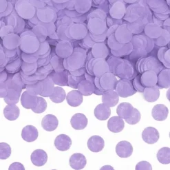 Confettis Mariage Cercle Rond Parme X 15Gr