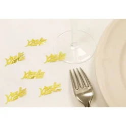 Confettis Vive Les Mari S Or