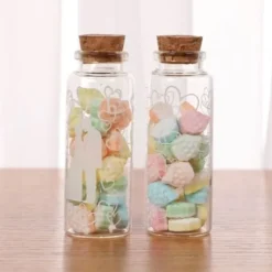 Contenant & Fiole Vives Les Mari S Avec Coeur