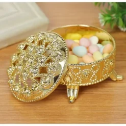 Contenant Drag E Coffre Oriental Plastique Argent