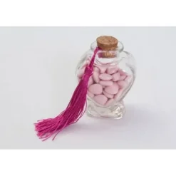 Contenant Drag Es En Verre Coeur