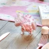 Contenant Dragees Plexi Grande Licorne Transparent