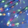 Cordon Lumineux Flexible De Noel Multicolore 12 Metres