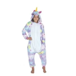 Costume Kigurumi Licorne Avec Toiles Enfant T 11-14 Ans