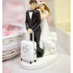 Couple De Mari S Avec Valise