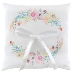 Coussin Porte Alliance Fleuri
