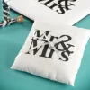 Coussin Porte Alliance Mr Mrs