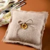 Coussin Porte Alliance Naturel En Jute