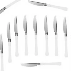 Couteau Mariage R Aliste Blanc X 20 Pi Ces