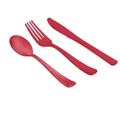 Couvert Jetable En Plastique Couleur X 30 Pi Ces