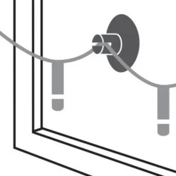 Crochet Ventouse De Fixation Pour Guirlande X 12 Pi Ces