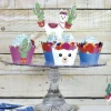 Cupcake Wrappers Baby Lama X6Pcs