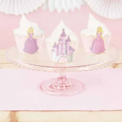 Cupcake Wrappers Princesse X6Pcs