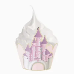 Cupcake Wrappers Princesse X6Pcs