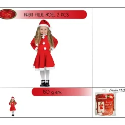 D Guisement Enfant Noel Fille 7/9 Ans