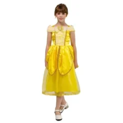 D Guisement Enfant Princesse Jaune 10/12 Ans