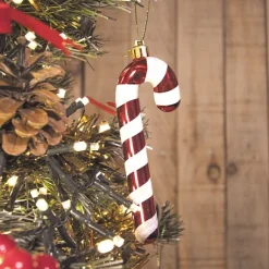 Décoration Sapin Suspendre - Sucre D'Orge 12 Cm