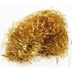 Decoration De Noel Cheveux D'Ange Or