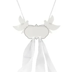 Dos De Chaise A Suspendre Couple Colombes Avec Tulle