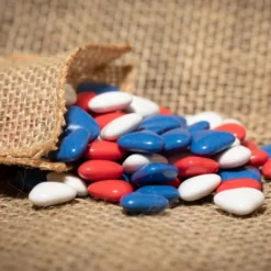 Drag Es Coeur Chocolat Assorti Bleu Marine Blanc Rouge X 500Gr