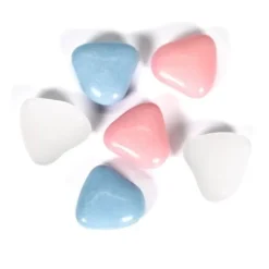 Drag Es Coeur Chocolat Assorti Blanc Bleu Rose X 500Gr