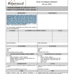 Dragees Chocolat Lait Et Blanc Fleur De Sel X 500Gr