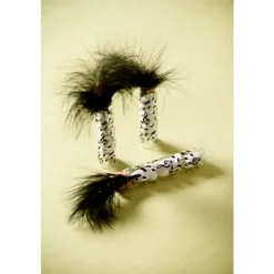 Eprouvette A Dragees Musique Blanc En Verre 10Cm