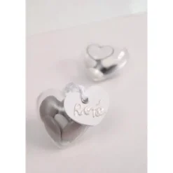 Etiquette Coeur Blanc X12