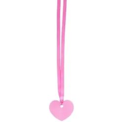 Etiquette Coeur Rose X12 Pi Ces