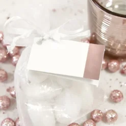 Etiquette Drag Es Bord M Tallis Rose Gold X 6 Pi Ces