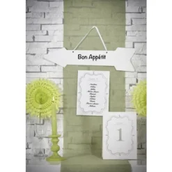 Eventail Dentelle Orange 20Cm X 2 Pi Ces