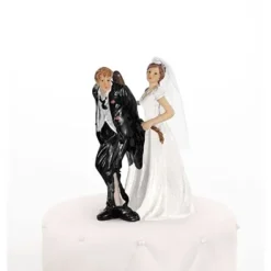 Figurine Mariage De La Mari E Avec Gourdin