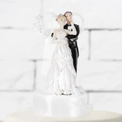 Figurine Mariage Des Jeunes Mari S Blanc 17Cm