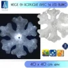 Flocon De Neige Lumineux De Noel Acrylique 56 Led