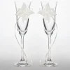 Flute A Champagne Mariage Papillon X 2 Pi Ces