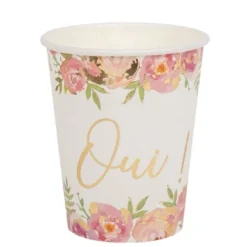 Gobelet En Carton Oui X 8 Pi Ces