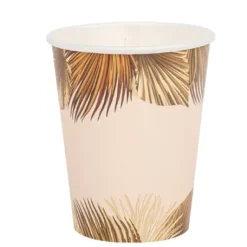 Gobelet En Carton Palm Leaf X 8 Pi Ces