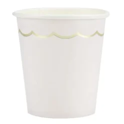 Gobelet Festonn S 200 Ml Pastel Assortis X 8 Pi Ces