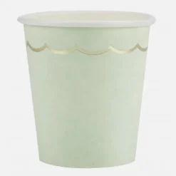 Gobelet Festonn S 200 Ml Pastel Assortis X 8 Pi Ces