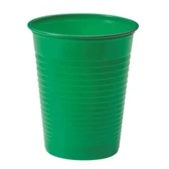 Gobelet Plastique R Utilisable Vert Fonc X 25 Pi Ces