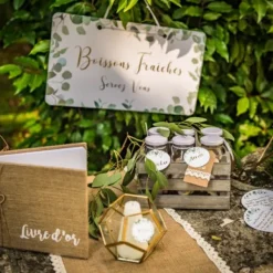 Grand Chemin De Table Jute Et Dentelle 36Cm X 5M