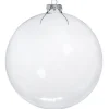 Grosse Boule De Noel En Verre Transparent 15Cm