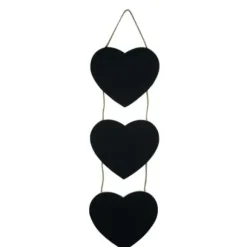 Guirlande 3 Coeurs Ardoise