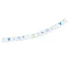 Guirlande 14 Fanions Baby Shower Bleu Ciel