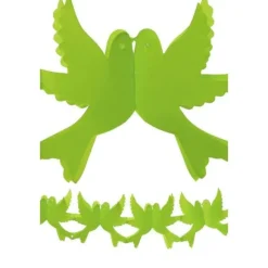 Guirlande Colombes Suspendre Vert Anis