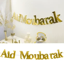 Guirlande D Corative Aid Moubarak Dor E