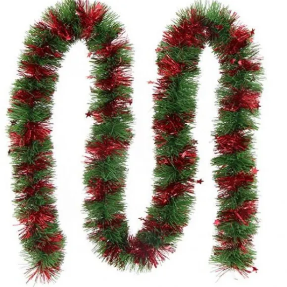 Guirlande De Noel Bicolore Rouge Et Verte