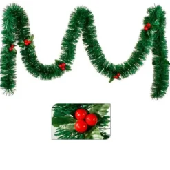 Guirlande De Noel Houx Avec Feuilles