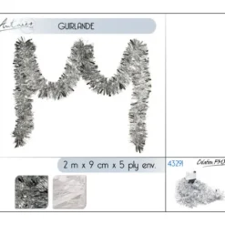 Guirlande De Sapin De Noel Blanc